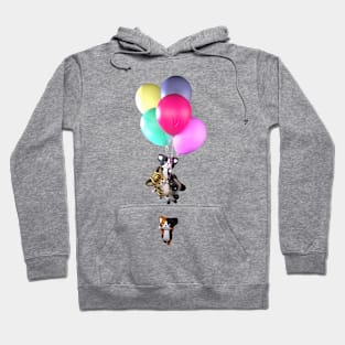 Up, Up, and Away Cats Hoodie